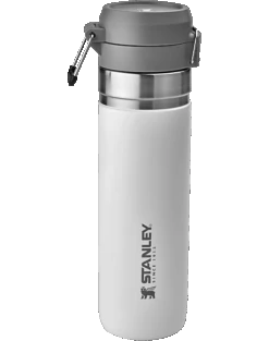 Stanley Quick Flip Go Bottle, White 24 Oz.
