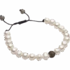 Pronto Uomo Bracelet, White Pearl