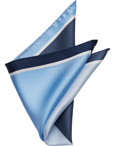 Pronto Uomo Pocket Square, Blue 1 Pronto Uomo Pocket Square, Blue