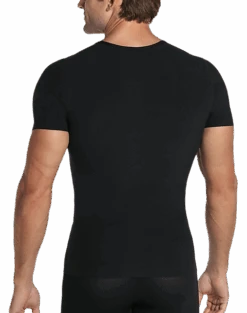 Leo By Leonisa Moderate Compression Shaper Shirt, White -Quality Clothing Store MW40 8YFV 02 LEO USA BLACK ALT2