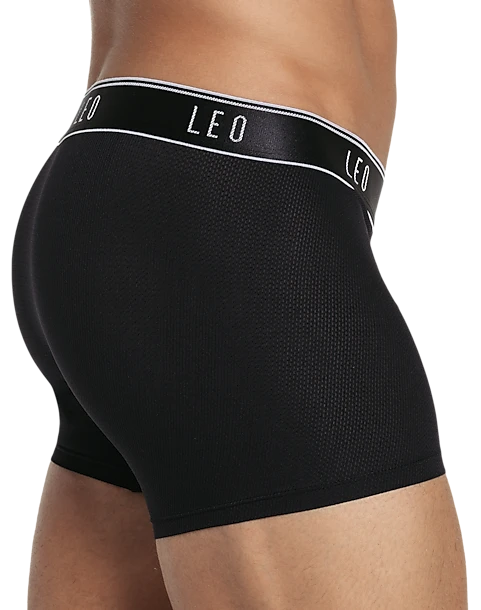 Leo By Leonisa Ultra-Light Trunks, Blue 2 Leo By Leonisa Ultra-Light Trunks, Blue - Image 2